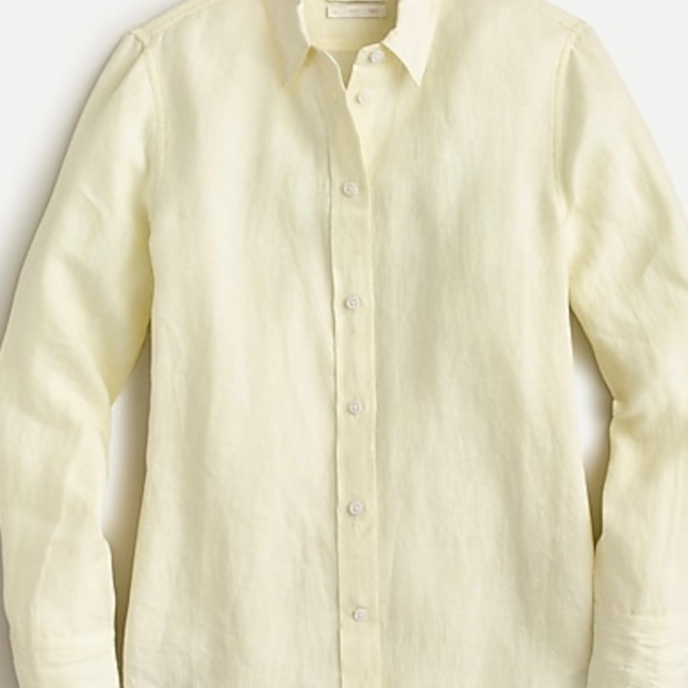 NWT J. Crew linen shirt